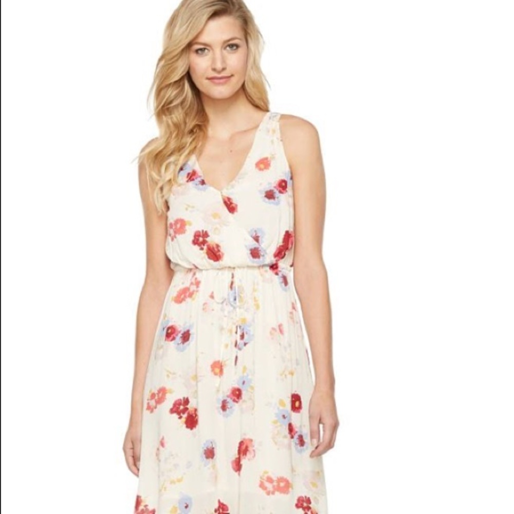 Lucky Ivory floral Maxi